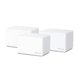 Mercusys Halo H80X(3-pack) AX3000 Whole Home Mesh Wi-Fi 6 System,3000 Mbps Dual Band Wi-Fi, Up To 650 Square Meters, 574/2402 Mbps, Mu-Mimo (WIFI6) Halo H80X(3-pack)