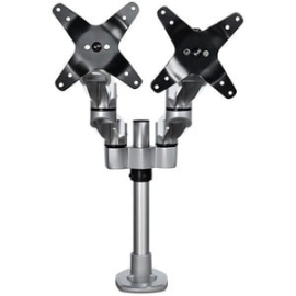 StarTech.com Desk Mount Dual Monitor Arm, Premium Articulating Desktop Vesa Mount Up To 27" (17.6lb/8kg) Displays, Height Adjustable - Vesa 75x75/100x100mm Heavy Duty Dual Monitor Mount For Two Displays Up To 30in (22lb) Each - Ergonomic Height Adjustabl