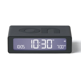 Lexon Flip Mini Reversible Alarm Clock - Grey LD-LR158G3