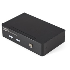 2 Port USB HDMI Kvm Switch With Audio And USB 2.0 Hub - 1080p (1920 X 1200), Hotkey Support - Dual Port Keyboard Video Monitor Switch (SV231HDMIUA) SV231HDMIUA