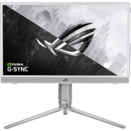 Rog Strix Xg16Ahp-W Portable 144Hz Gaming Monitor - 15.6-inch Fhd (1920 X 1080), 144 Hz, Ips Panel, Nvidia G-Sync Compatible, Non-glare, Built-in 7800 MAh Battery, Fold-out Kickstand, USB Type-C, Micro Hdmi, Embedded Ess Amplifier, Rog Tripod And Rog Sle