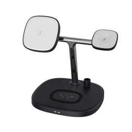 Choetech T583-F 4-in-1 Magentic Wireless Charging Station For IPhone/Apple Watch/Headphones/Pencil ELECHOT583F