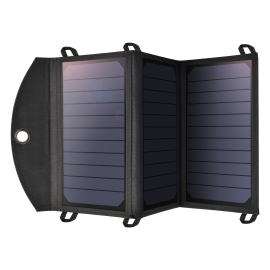 Choetech SC001 19W Portable Solar Panel Charger SunPower Panels Dual USB Charger For Camping/RV/Outdoors ELECHOSC001