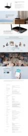 Router: 300Mbps 3G/4G Lte Wireless-N Router, 1x Micro Sim Slot TL-MR6400