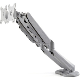 StarTech.com Desk Mount Dual Monitor Arm With USB & 3.5mm Audio, Desk Clamp Ergonomic Vesa Mount For Up To 32" (17.6lb/8kg) Displays - Height Adjustable - 2 Display(s) Supported - 38.1 Cm To 81.3 Cm (32") Screen Support - 15.97 Kg Load Capacity - 75 X 75