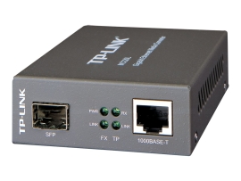 Tp-Link Media Converter, Gigabit RJ45 To 1000 Mbps Sfp, 3YR MC220L