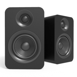 Kanto Yu Passive 4" Speakers With 1" Silk Dome Tweeter And 4" Kevlar Woofer - Black, Pair KO-YUP4