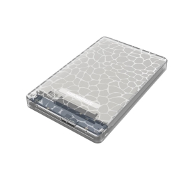 Simplecom SE101 Compact Tool-Free 2.5'' Sata To USB 3.0 Hdd/SSD Enclosure Transparent Clear SE101-CL