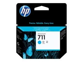 HP 711 29-Ml Cyan Designjet Ink Cartridge - T120/T520/T125/T130/T525/T530 HPCZ130A
