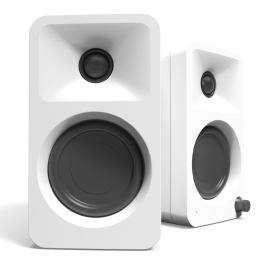 Kanto ORA4 140W Powered Reference Speakers With Usb-c Input And Bluetooth - White, Pair KO-ORA4MW-I