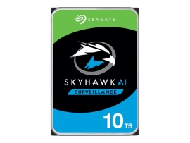 Seagate Skyhawk Ai Surveillance 10TB, 3.5" Sata Hard Drive, 3YR Wty ST10000VE001