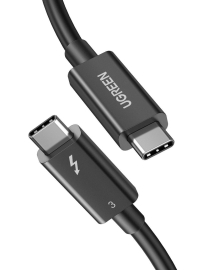 UGreen Thunderbolt 3 USB C Cable 0.5M (80324) ACBUGN80324