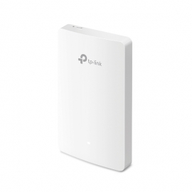 TP-Link AX1800 Wall-Plate Dual-Band Wi-Fi 6 Access Point . Uplink: 1 Gigabit RJ45 Port; Downlink: 3 Gigabit RJ45 Port, 574Mbps at 2.4 GHz + 1201 Mbps at 5 GH EAP615-Wall