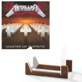 Metallica Master Of Puppets - Vinyl Album & Crosley Record Storage Display Stand UM-5738259-BS