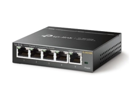 Tp-Link 5-Port Easy Smart Gigabit Switch, Metal Case, 5YR TL-SG105E