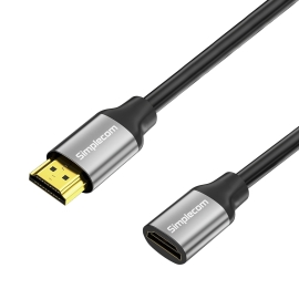 Simplecom CAF310 1.0M Hdmi 2.1 Extension Cable Male To Female 48Gbps 8K@60Hz CAF310