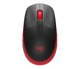 Logitech Wireless Mouse M190 - Red 910-005915