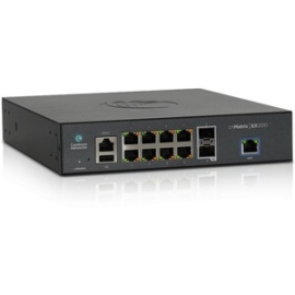 Cambium CnMatrix EX2010, Intelligent Ethernet Switch, 8 1G And 2 Sfp Fiber Ports - Aus/Nz Power Cord MX-EX2010xxA-N