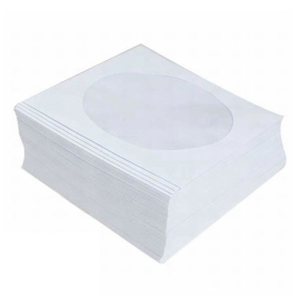 Cd-Dvd Paper Sleeve With Windows Hold 1 Disc (100PCS/Pack) BMDINTSLEPAP100