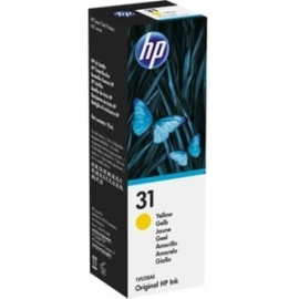 HP 31 70-ml Yellow Original Ink Bottle 1VU28AA