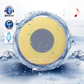 Mini Waterproof Wireless Bluetooth Speaker (yellow) Elevmxwaterpfyw