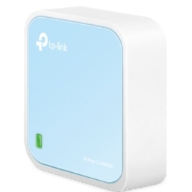 TP-Link Tl-Wr802N N300 Wireless N Nano Router 2.4GHz 300Mbps 1x100Mbps LAN/Wan 1xMicro USB 802.11bgn Built-in Antenna Pocket Size Travel Router TL-WR802N