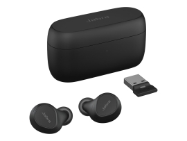 Jabra EVOLVE2 Uc Wireless Earbuds + LINK390A Bt Adapter, USB-A 20797-989-999