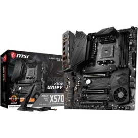 Meg X570 Unify Triple Lightning M.2 With Shield Frozr Audio Boost Hd Game Boost And 2.5G Gaming LAN Plus Wifi 6 Solution MEG X570 Unify