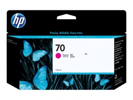 HP 70 130-ML MAGENTA INK CARTRIDGE - Z2100/3100/Z5400/Z5200/Z3200 C9453A