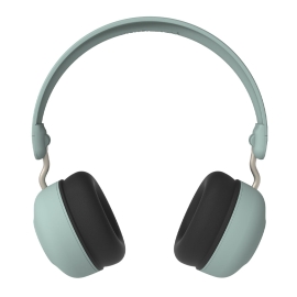 Kreafunk Kids Buzz Bluetooth Headphones W/ Anc - Dusty Green KFKLK18