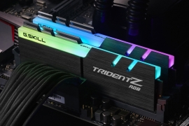 G.skill Dual Channel: 16gb (2x8gb) Trident Z Rgb Led Lighting Ddr4 3200mhz 16-18-18-38-2n 1.2v F4-3200c16d-16gtzr