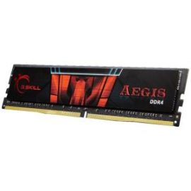 G.Skill Aegis 16Gb Pc4-21300 Ddr4 2666Mhz 19-19-19-43 1.2V Dimm F4-2666C19S-16Gis