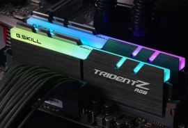 G.skill 32gb(16gb X 2) Pc4-24000/ddr4 3000mhz 1.35v Unbuffered Non-ecc Trident Z Series Rbg F4-3000c14d-32gtzr