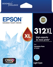 312XL Light Cyan Ink Claria Photo Hd, Xp-8500 C13T183592