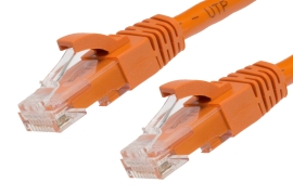 30m RJ45 CAT6 Ethernet Network Cable | Orange 004.002.5030