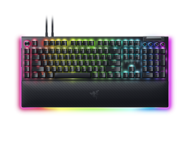 Razer BlackWidow V4 Pro-Mechanical Gaming Keyboard (Green Switch)-US Layout RZ03-04680100-R3M1