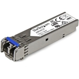 StarTech.com Sfp (mini-GBIC) - 1 X Lc Duplex 1000Base-LX Network - 1 Each - For Optical Network, Data Networking - Optical Fiber - Multi-mode - 1.25 Gigabit Ethernet - 1000Base-LX, Single-mode - Hot-pluggable, Hot-swappable J4859CST