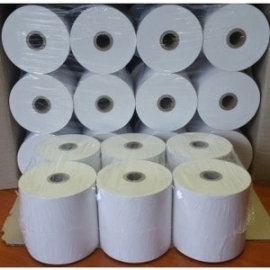 Printex Thermal Receipt Paper, 80mmx80mm, 80x80, 23 Grade, Premium Economy, Box Of 24 Rolls P8080THUS23