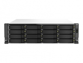 QNAP 16+6-BAY NAS (NO DISK) XEON 6-CORE 2.9GHz, 32GB, 10GbE RJ45(2), 2.5GbE(2), RPSU, 5YR TS-H2287XU-RP-E2336-32G