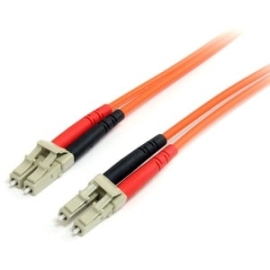 StarTech.com 3m Fiber Optic Cable - Multimode Duplex 62.5/125 Lszh Fiber Jumper Cord - Lc/Lc - Cable For Network Device - First End: 2 X Lc Network - Male - Second End: 2 X Lc Network - Male - 10 Gbit/s - Patch Cable - Lszh - 62.5/125 µm - Orange FIBLCL