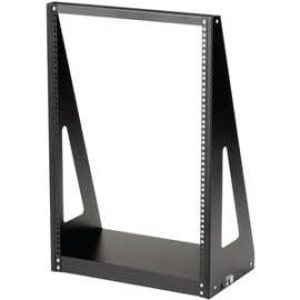 StarTech.com 2-Post 16U Heavy-Duty Desktop Server Rack, Small Open Frame 19in Network Rack For Home/Office It Equipment, Taa Compliant - 16U 2-Post Open Frame Desktop Rack Unit For 19" Servers/data/studio Units - For Small Office/home Spaces With Easy Ac