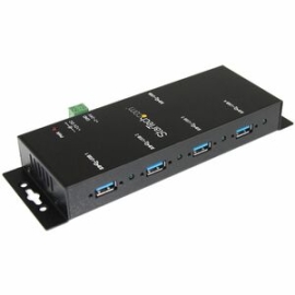 StarTech.com 4 Port Industrial USB 3.0 Hub - 5Gbps - Mountable - Rugged USB Hub - 4 Total USB Port(s) - 4 USB 3.0 Port(s) - Pc ST4300USBM