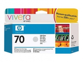 HP 70 130-ML LIGHT GRAY INK CARTRIDGE - Z2100/3100/Z5400/Z5200/Z3200 C9451A