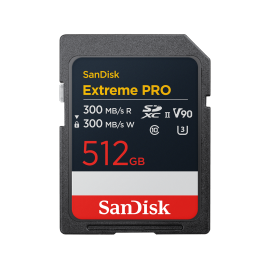 SanDisk Sdsdxdm-512G Extreme Pro Sd Uhs-Ii V90 Card FFCSAN512GSDXDM300