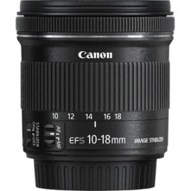 Canon - 10 Mm To 18 Mmf/5.6 - Wide Angle Zoom Lens For Canon Ef-S - Designed For Digital Camera - 67 Mm Attachment - 0.15x Magnification - 1.8x Optical Zoom - Optical Is EFS10-18ISST