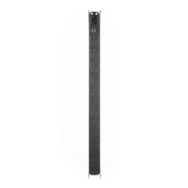Vertical 19" 10 Way Gpo Pdu Rack Mount Power Rail PDU.10WVGPO.10A