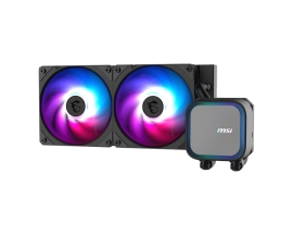 Aio Liquid CPU Cooler: Msi Mag Coreliquid A13 240, 240mm Radiator, 2x 120mm Argb Pwm Fans, 277 X 119.6 X 27mm Support: Intel LGA1851, LGA1700, AMD AM5, AM4 MAG CORELIQUID A13 240