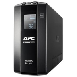 APC Back-UPS Pro, Back-UPS Pro, 900VA/540W, Tower, 230V, 6x Iec C13 Outlets, Avr, Lcd, User Replaceable Battery BR900MI