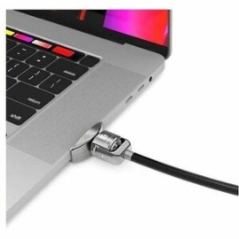 Ledge Lock Adapter For MacBook Pro 16" (2019) With Keyed Cable Lock Silver - For MacBook, MacBook Pro MBPR16LDG01KL
