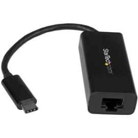 StarTech.com Gigabit Ethernet Adapter For Computer/Notebook/Tablet - 10/100/1000Base-T - Desktop - USB-C To Ethernet Dongle; Up To Gigabit Speeds - Plug And Play; USB C, Thunderbolt 3/4 - Windows 7 & Up, Windows Server, MacOS 10.14 & Up, Linux Kernel 4.1